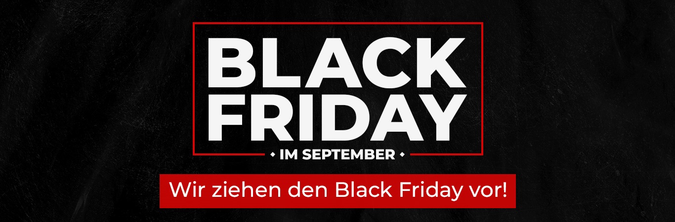 Black Friday im September