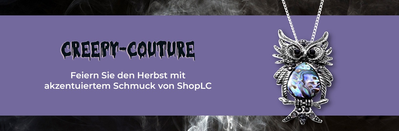 Creepy-Couture – Feiern Sie den Herbst mit akzentuiertem Schmuck von ShopLC
