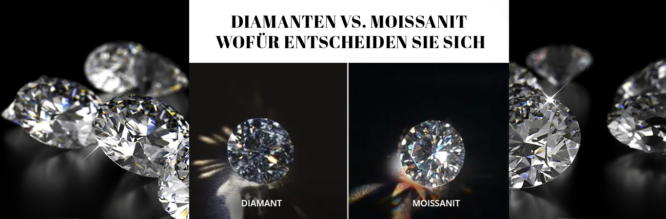 Diamant vs. Moissanit